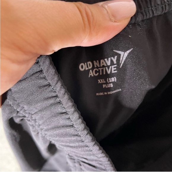 Old Navy Active Girls Black Woven Joggers Plus Size XXL 18 - Picture 5 of 6